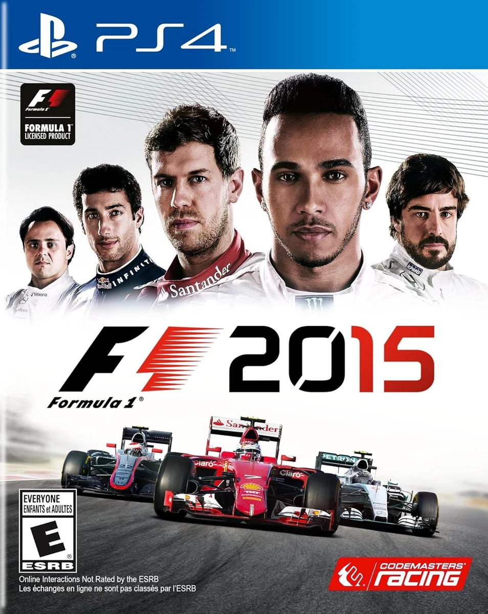 F1 2015 box art