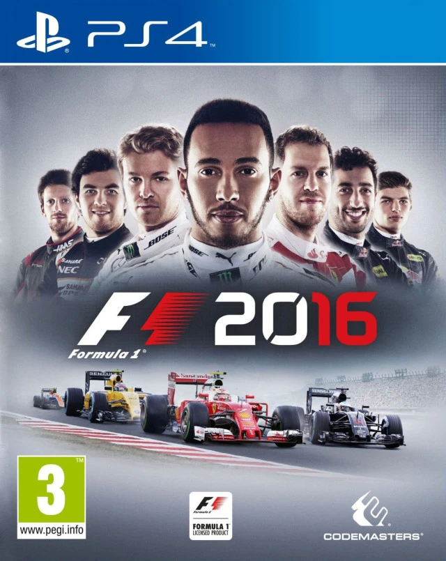 F1 2016 box art