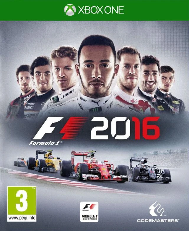 F1 2016 box art