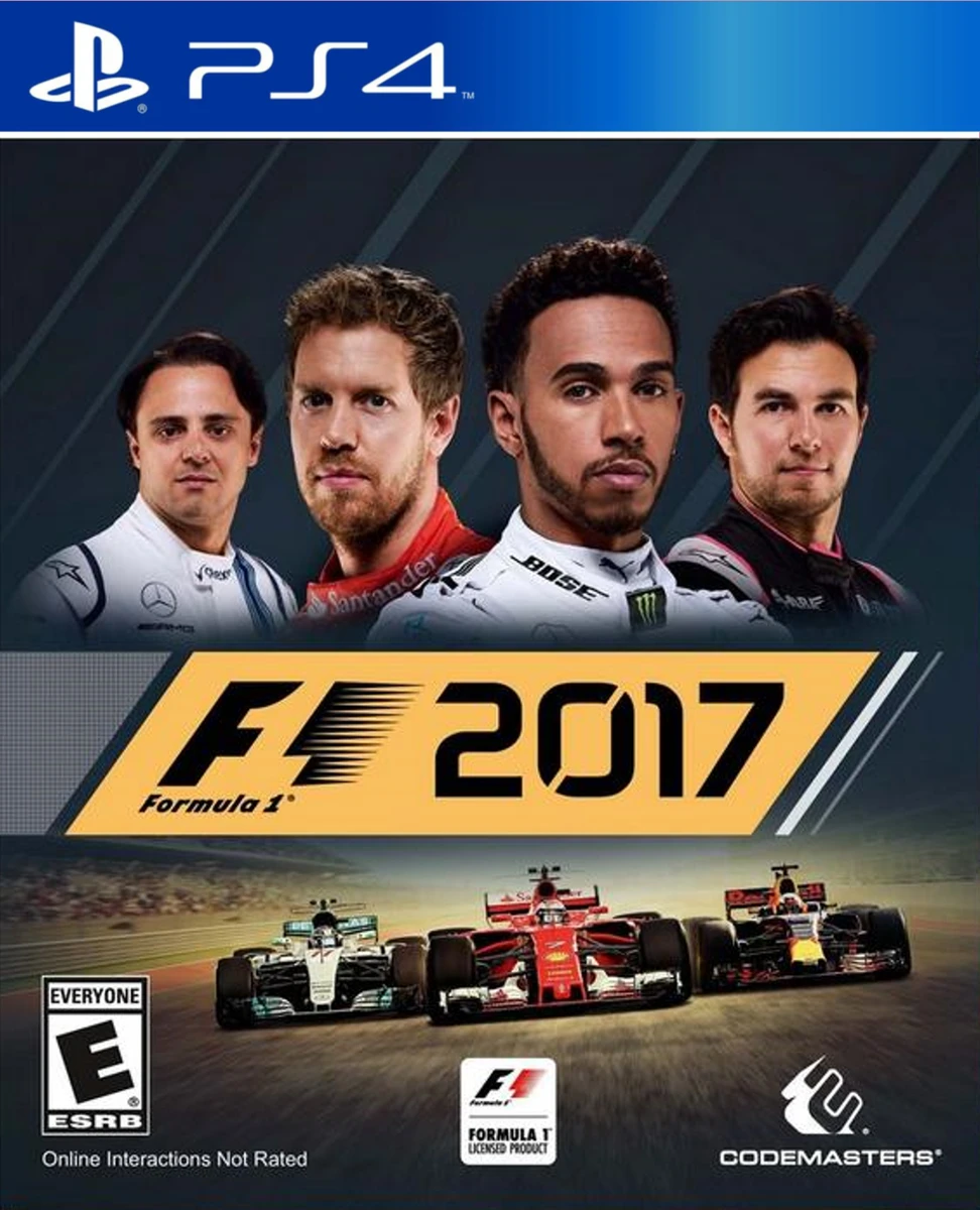 F1 2017 box art