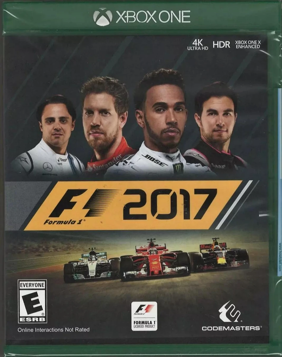 F1 2017 box art