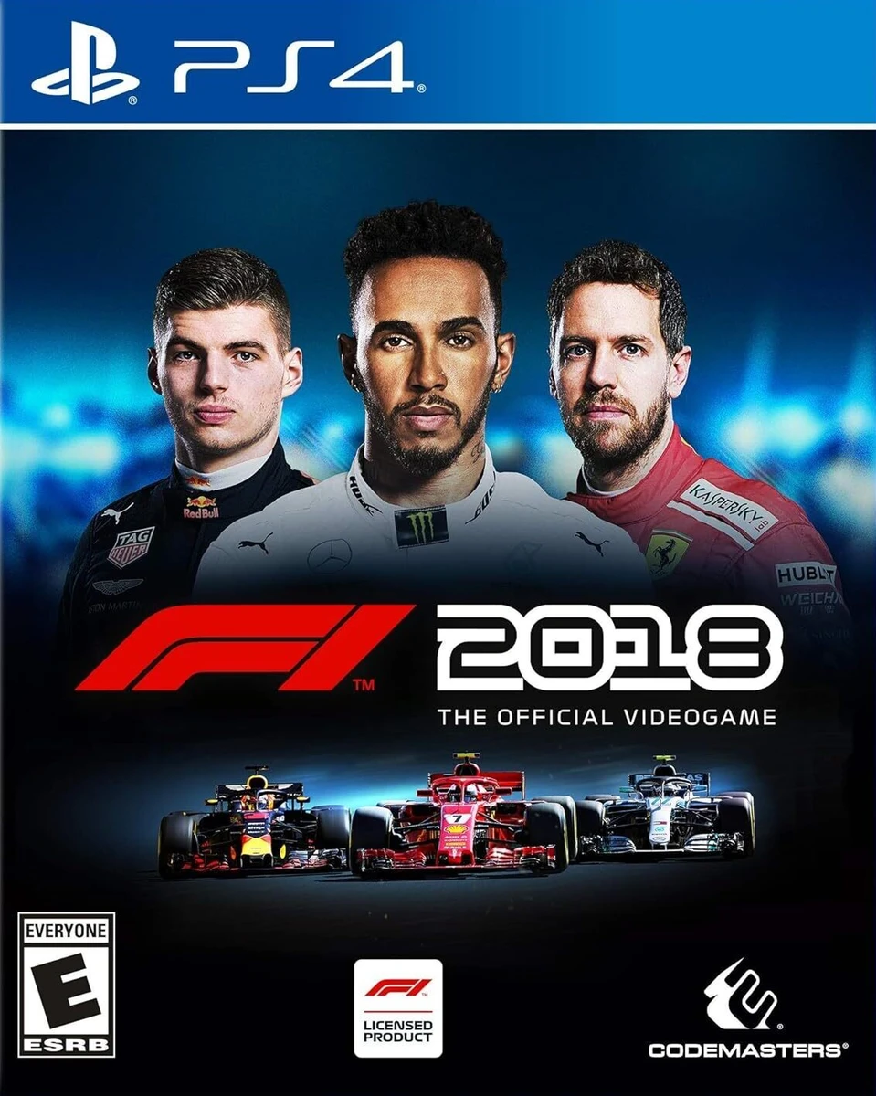 F1 2018 box art