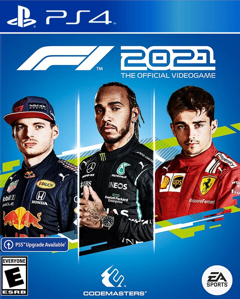 F1 2021 box art