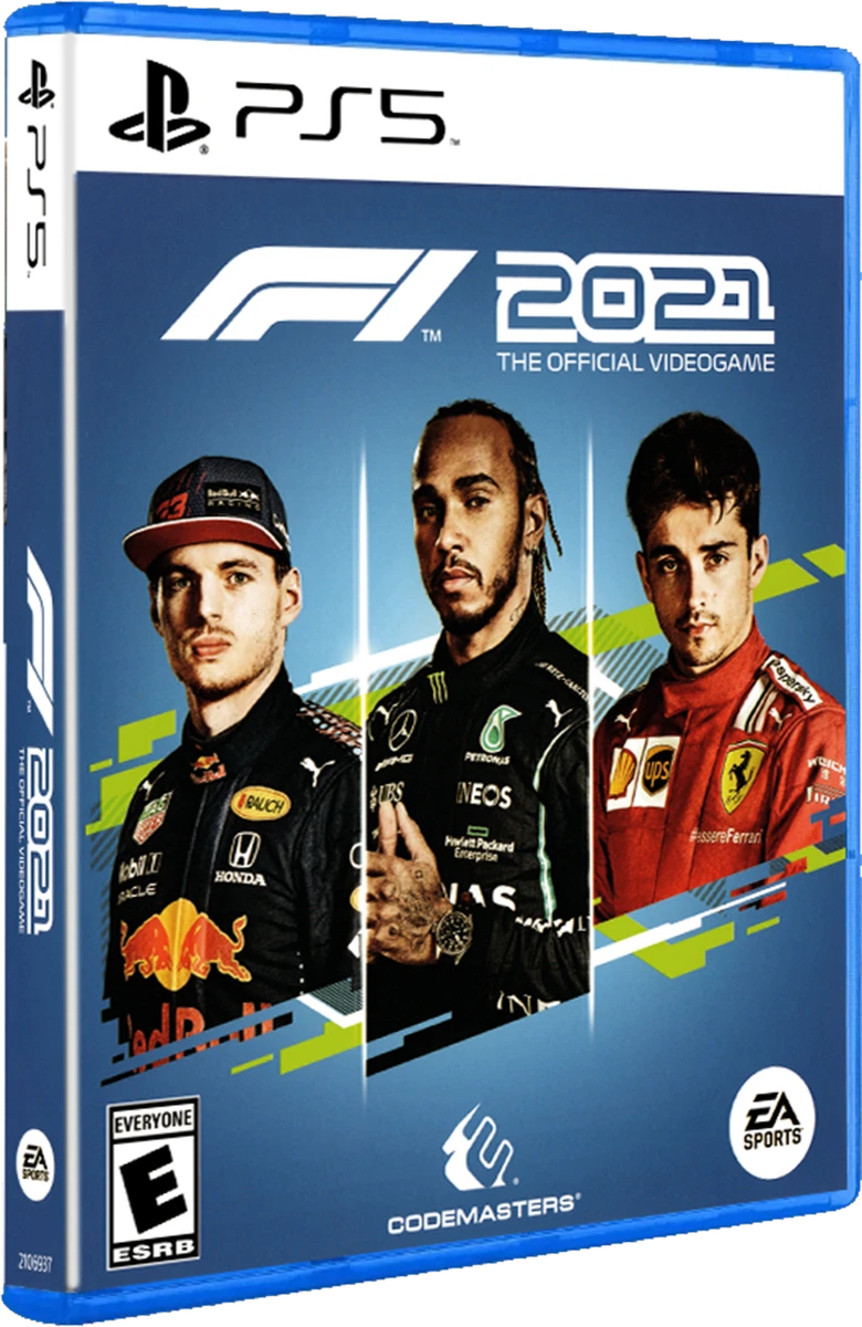 F1 2021 box art