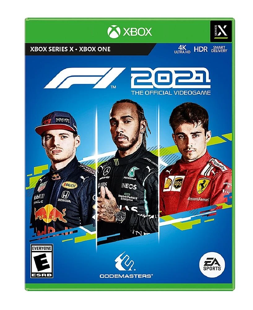 F1 2021 box art