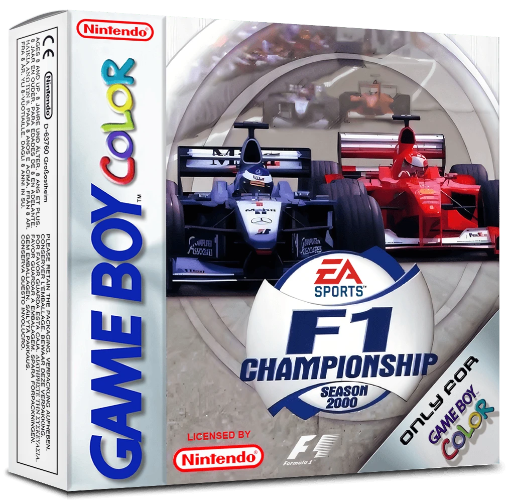 F1 Championship Season 2000 box art