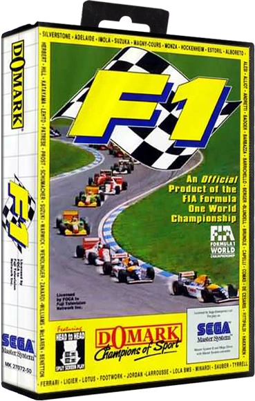 F1 box art