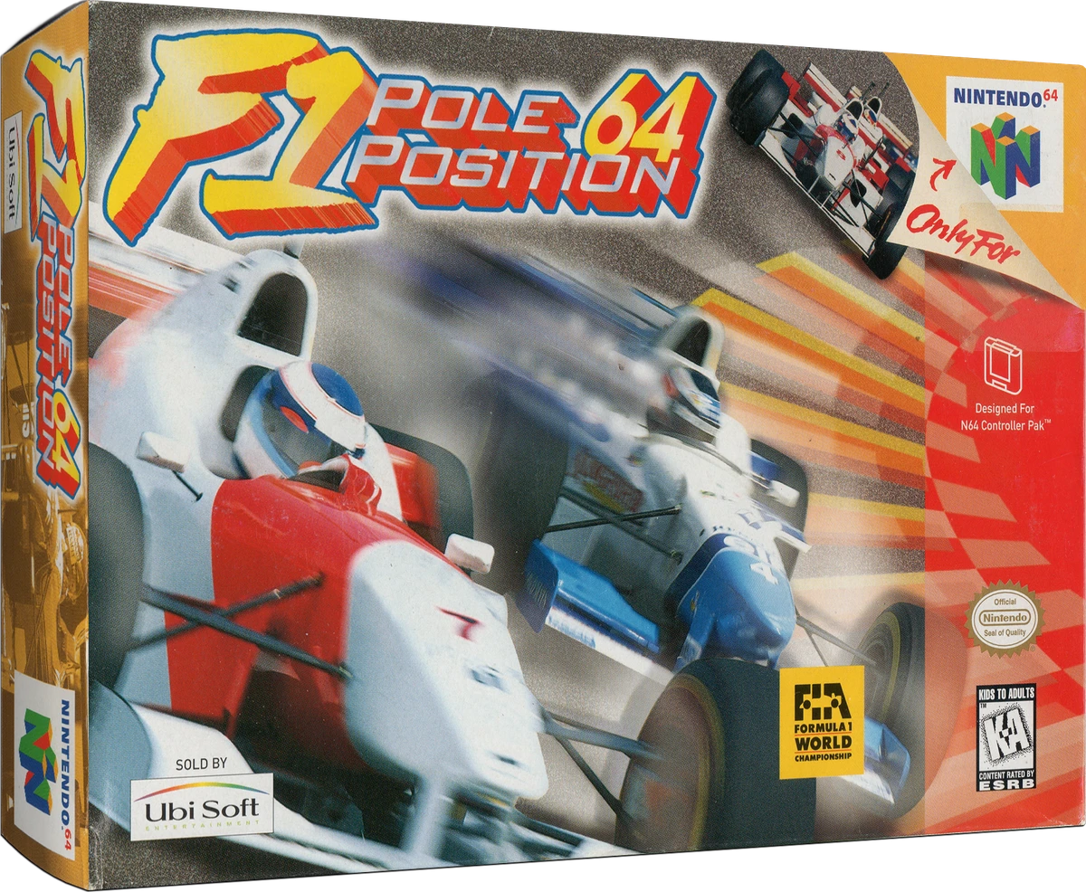F1 Pole Position 64 box art
