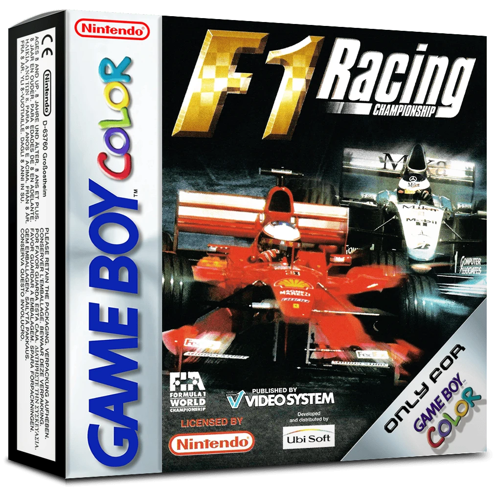 F1 Racing Championship box art