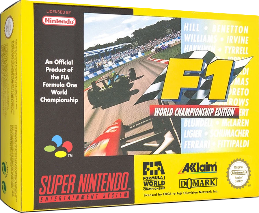 F1 World Championship Edition box art