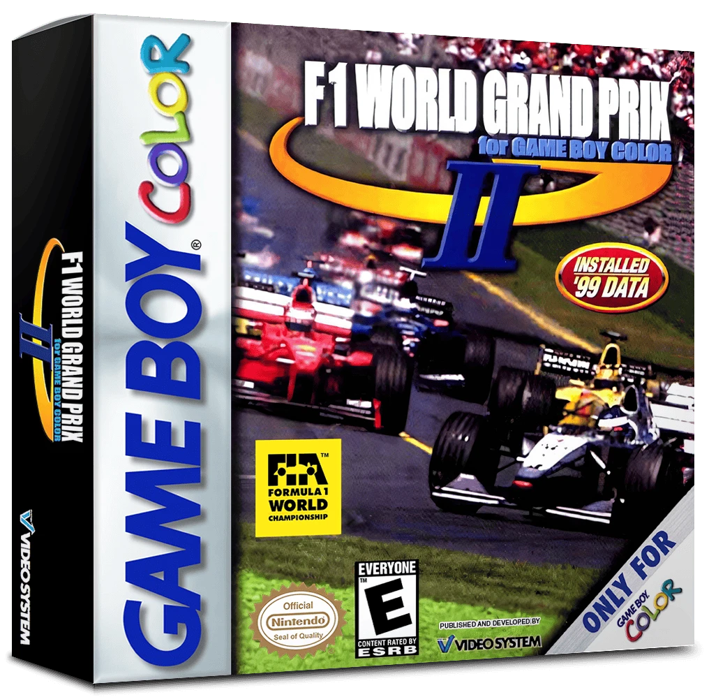 F1 World Grand Prix II box art