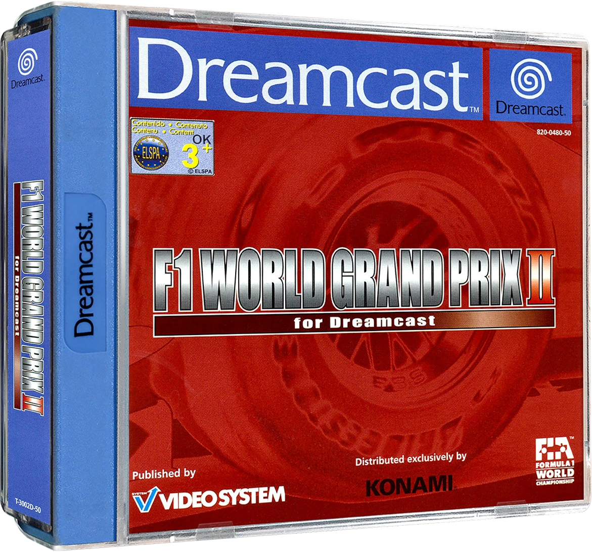 F1 World Grand Prix II box art