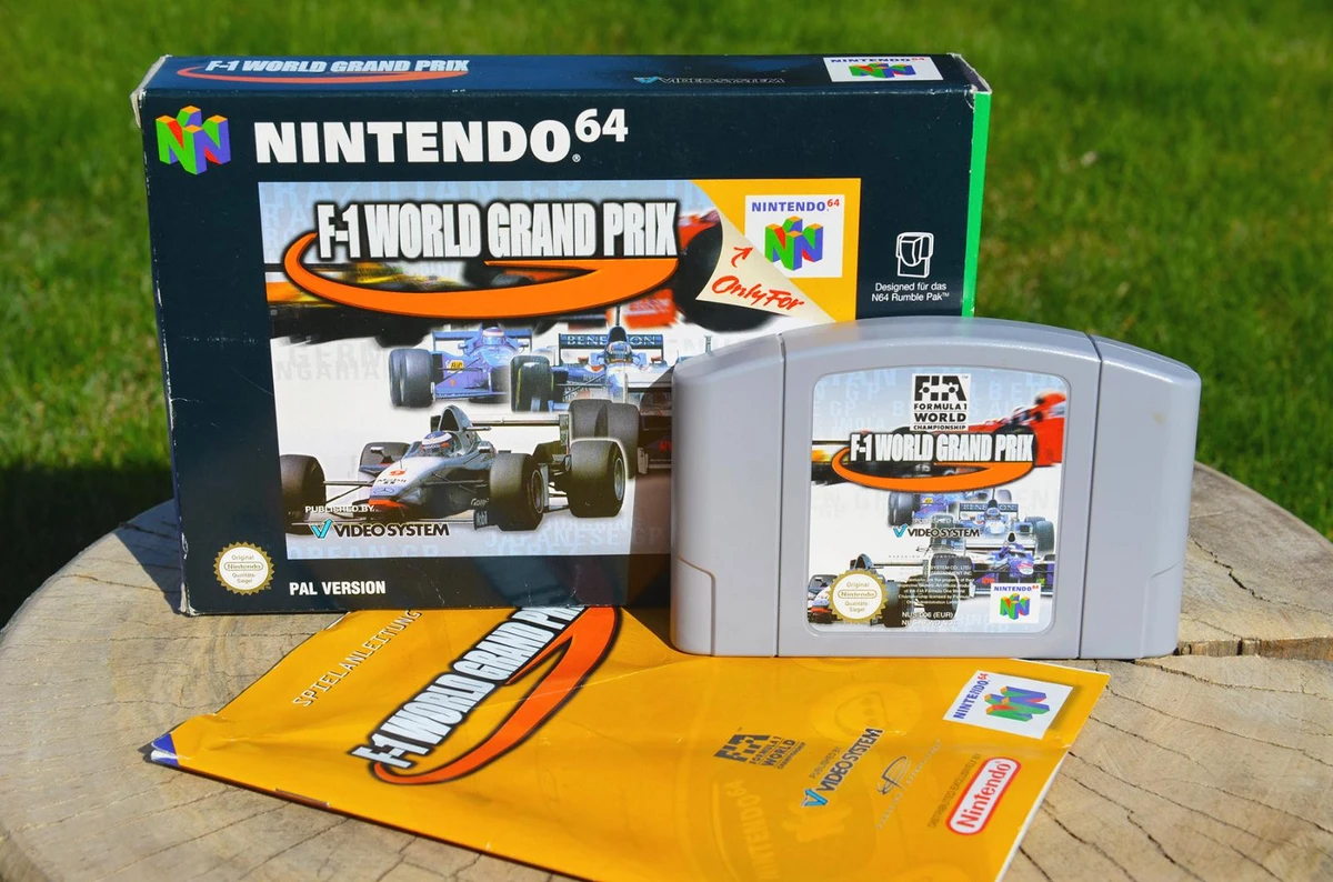 F1 World Grand Prix box art