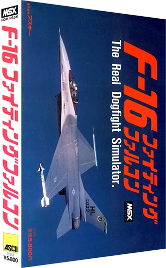 F16 Fighting Falcon box art