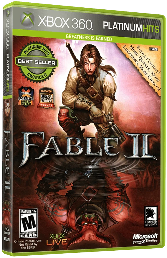 Fable II [Platinum Hits] box art