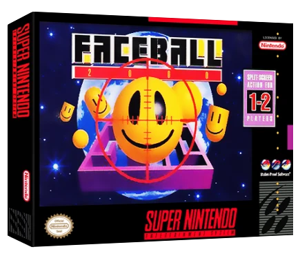 Faceball 2000 box art