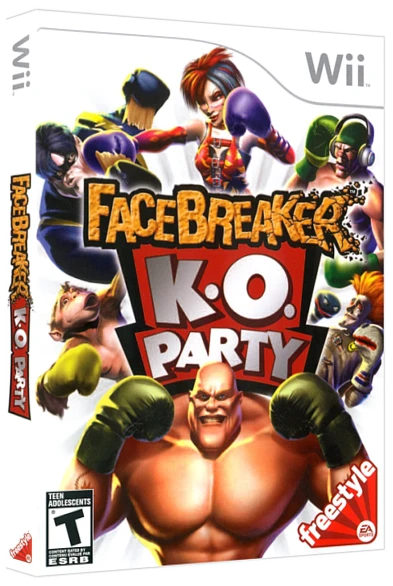 FaceBreaker K.O. Party box art