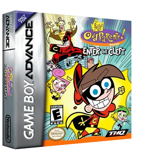 Fairly Odd Parents Enter the Cleft box art