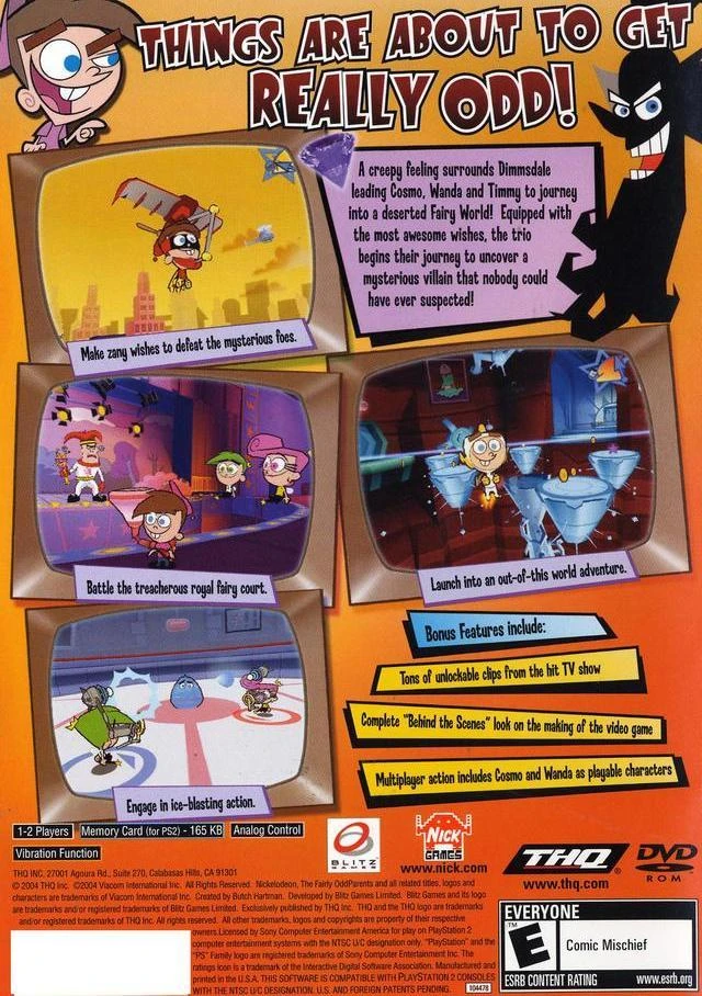 Fairly Odd Parents Shadow Showdown box art