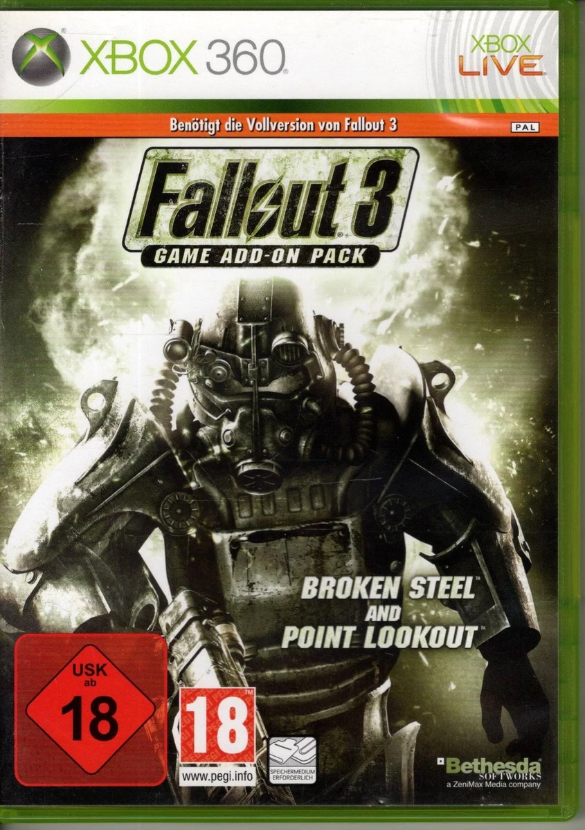 Fallout 3 Game Add-On Pack box art