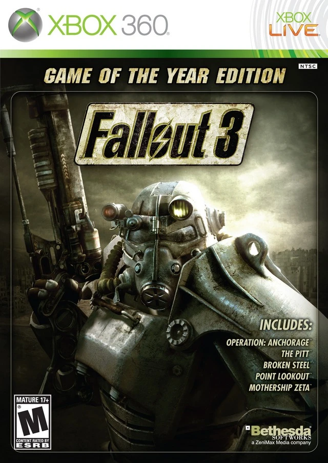 Fallout 3 [Game of the Year Edition] box art