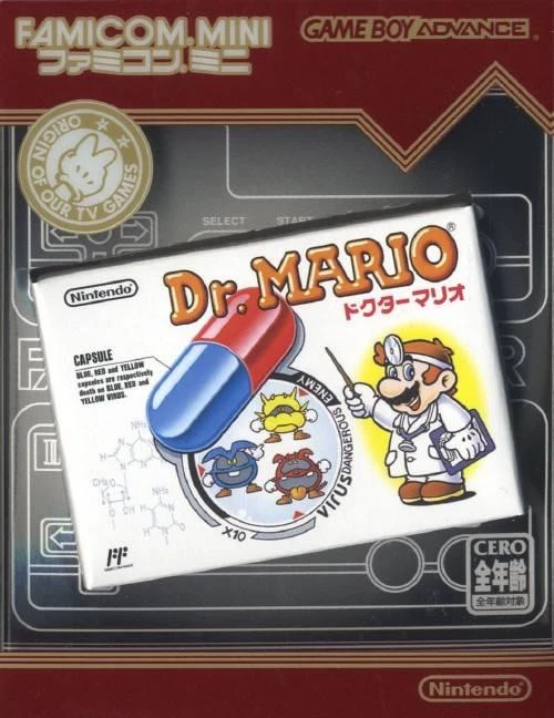 Famicom Mini: Dr. Mario box art