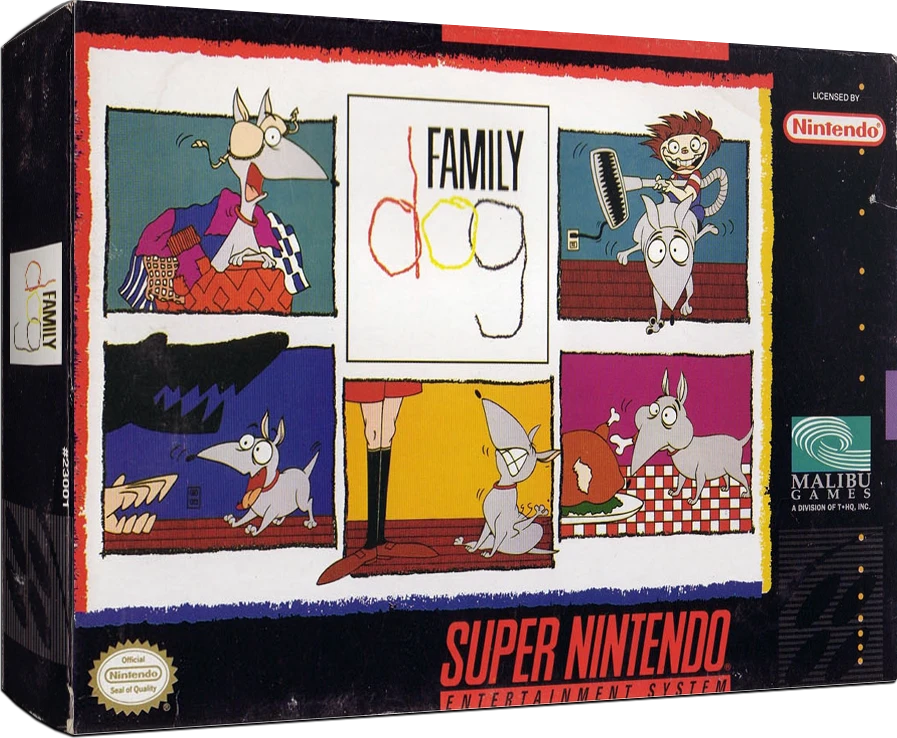 Family Dog box art