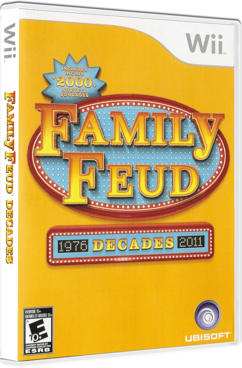 Family Feud Decades box art