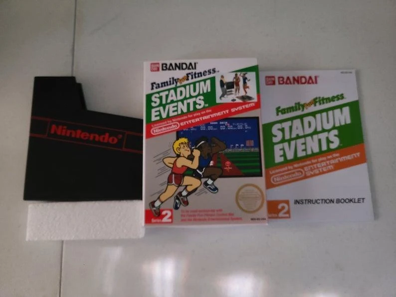 Family Fun Fitness Stadium Events box art