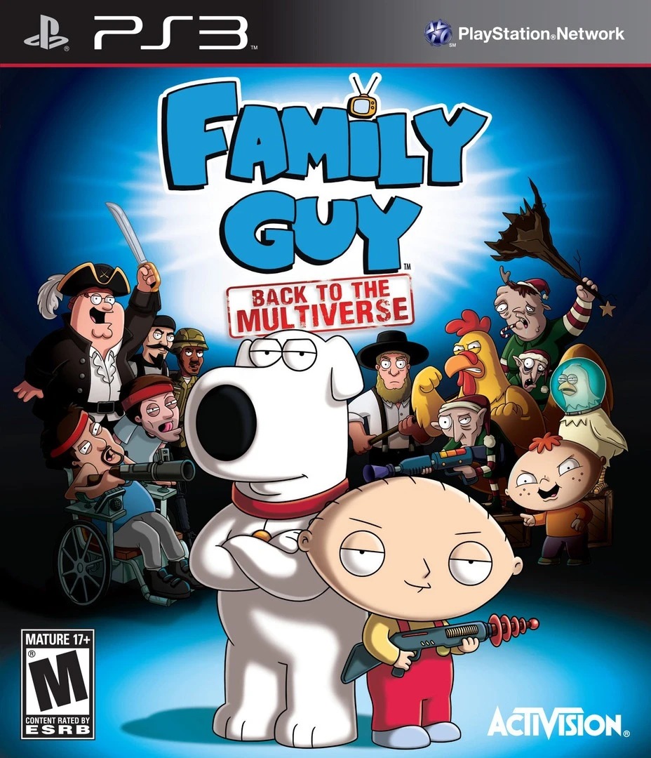 Family Guy: Back To The Multiverse box art