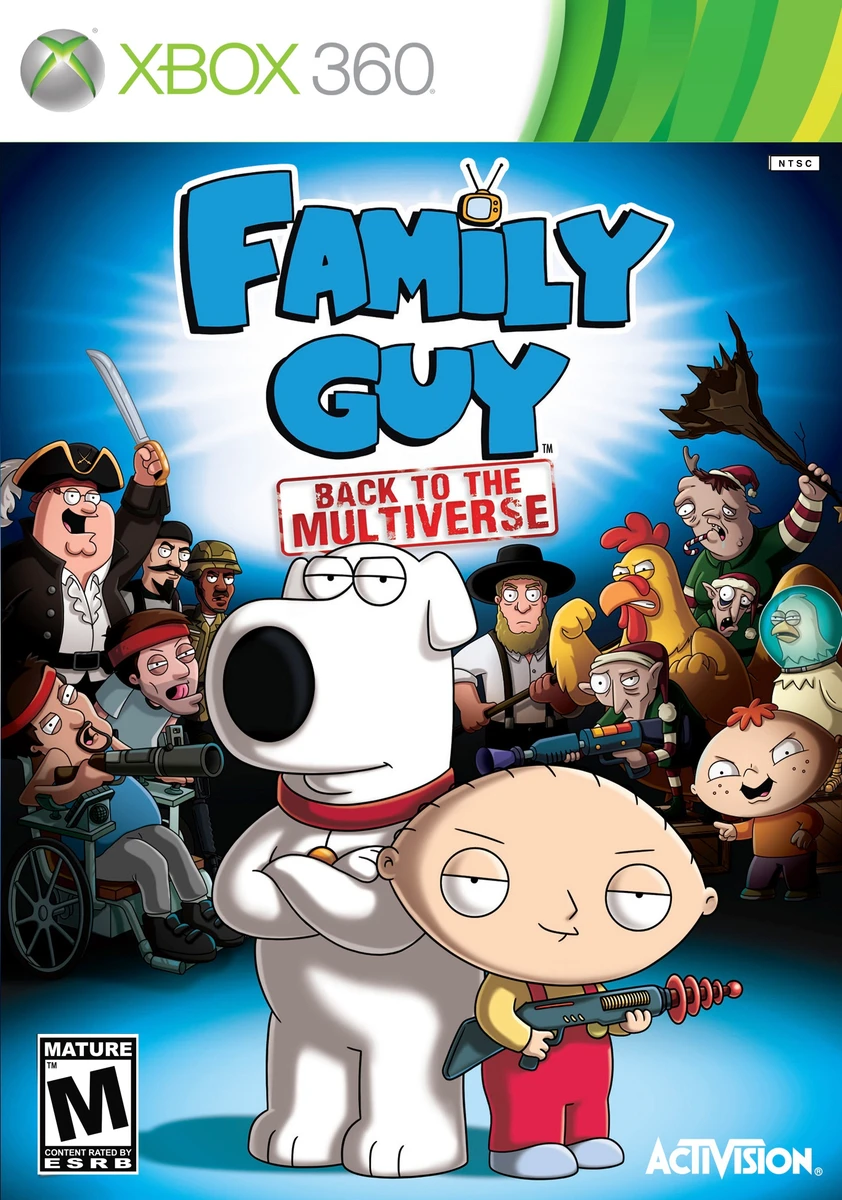 Family Guy: Back To The Multiverse box art