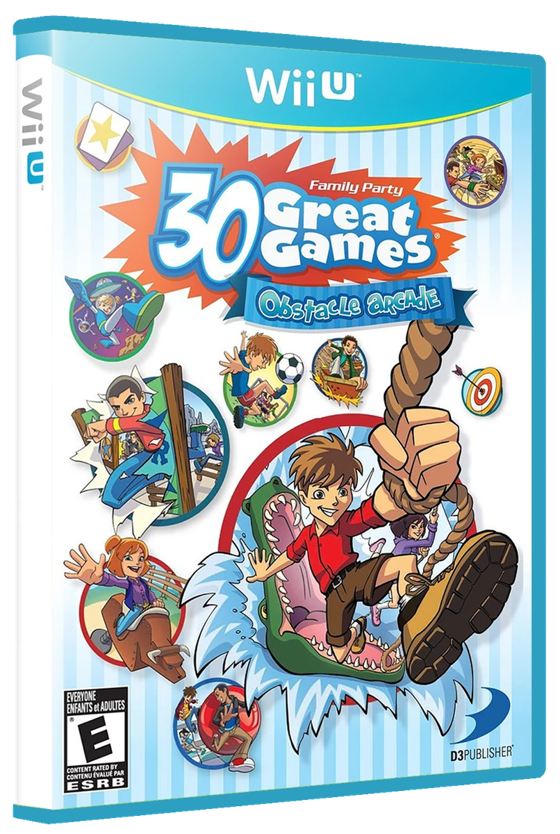 Family Party: 30 Great Games Obstacle Arcade box art