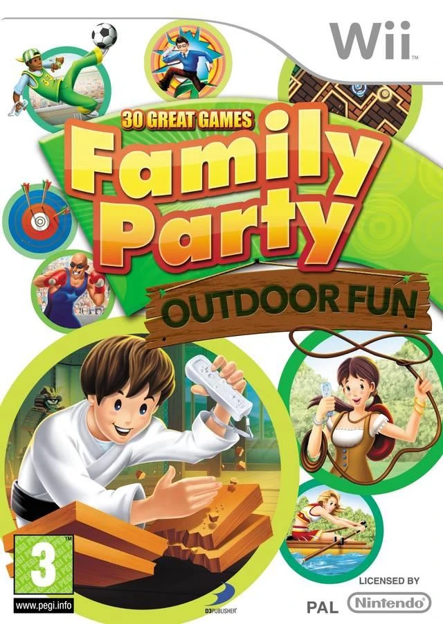 Family Party: Outdoor Fun box art
