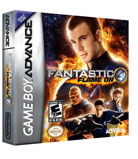 Fantastic 4 Flame On box art