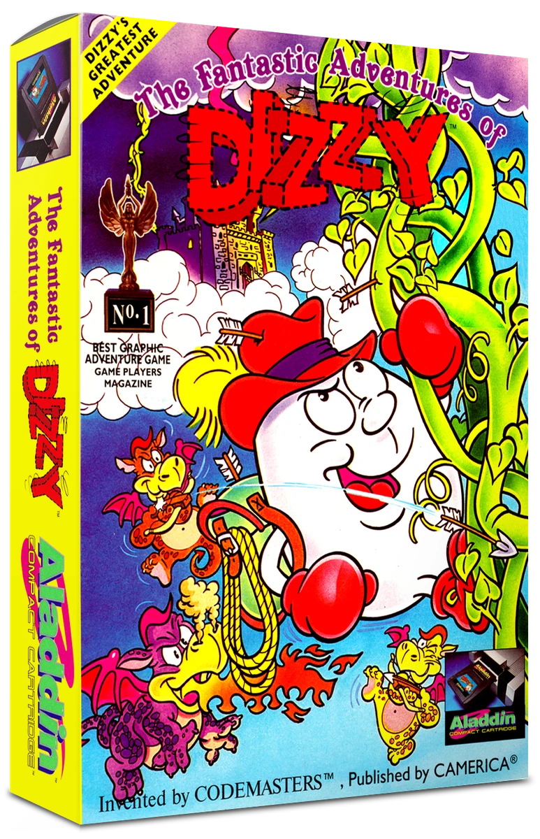 Fantastic Adventures of Dizzy box art