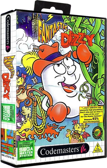 Fantastic Dizzy box art