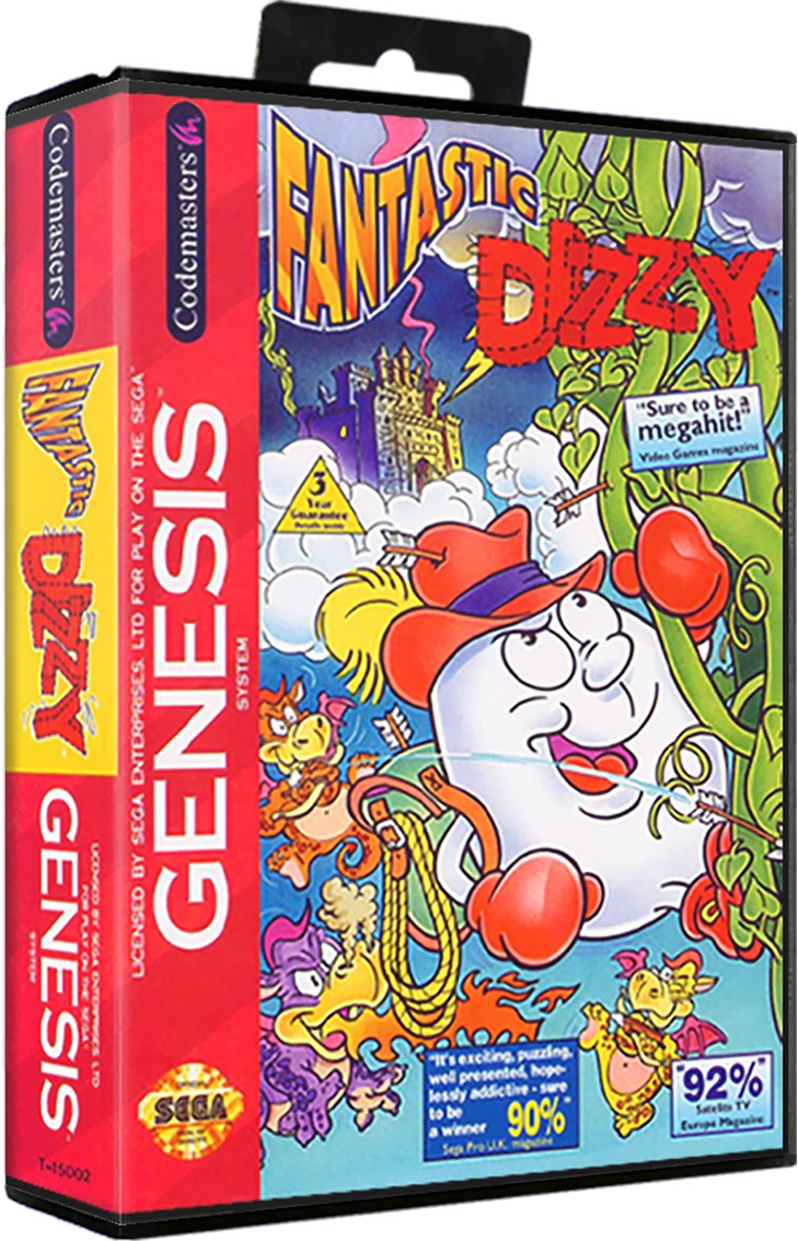 Fantastic Dizzy box art