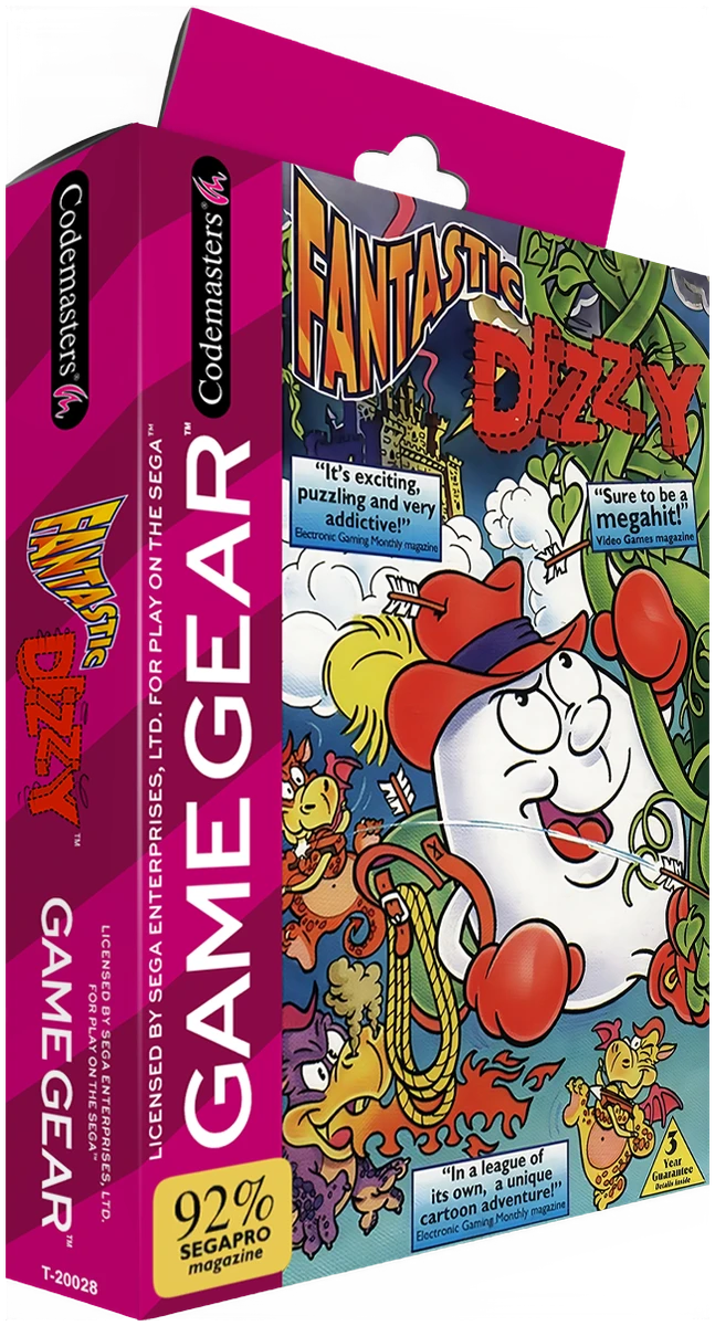 Fantastic Dizzy box art