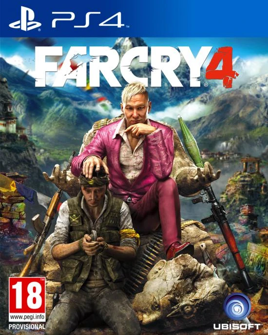 Far Cry 4 box art