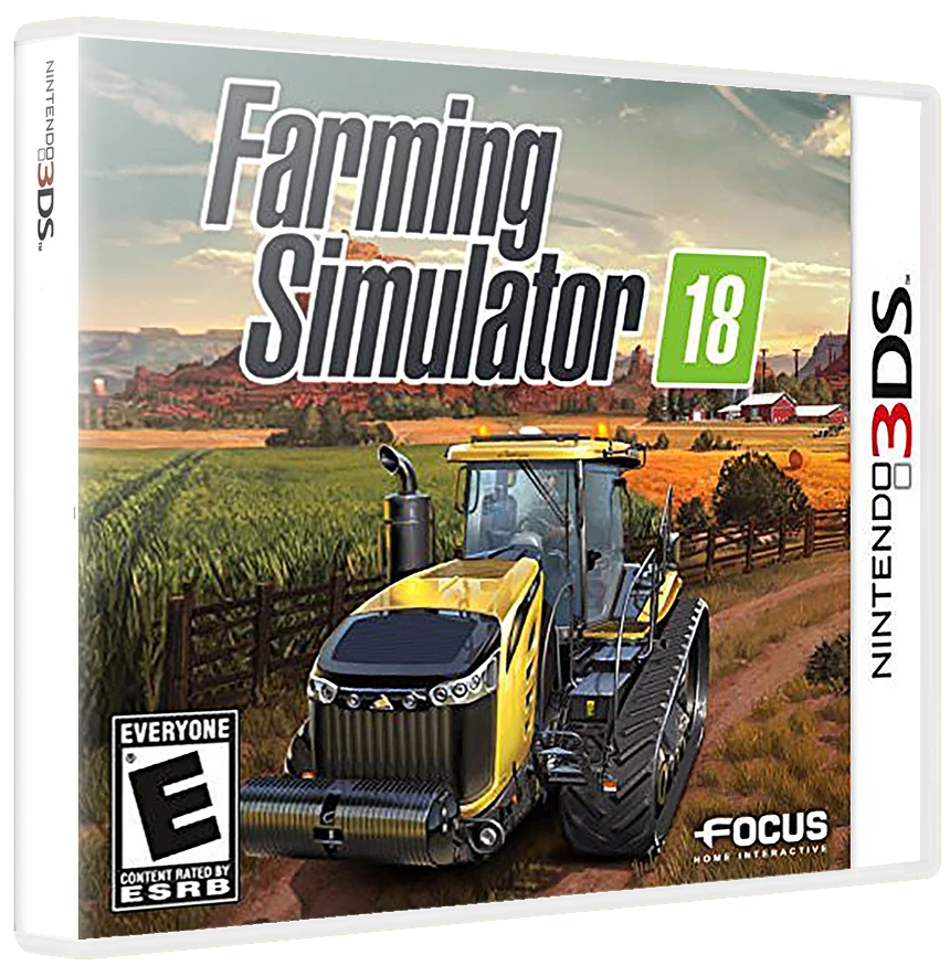 Farming Simulator 18 box art