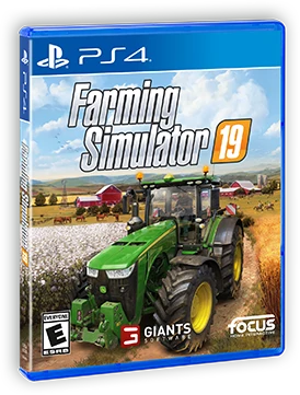 Farming Simulator 19 box art