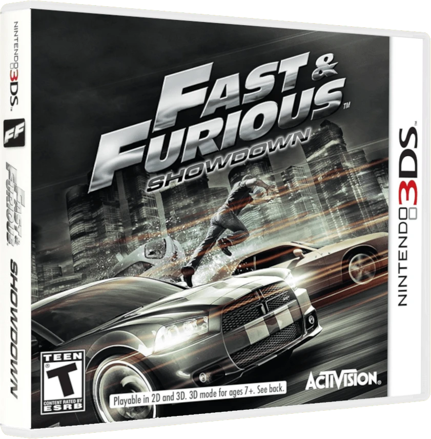 Fast & Furious: Showdown box art