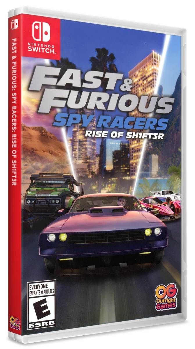 Fast & Furious: Spy Racers Rise of SH1FT3R box art
