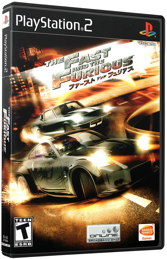Fast and the Furious box art