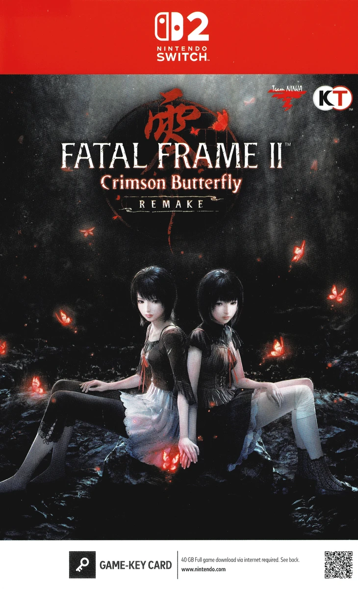Fatal Frame II: Crimson Butterfly Remake box art