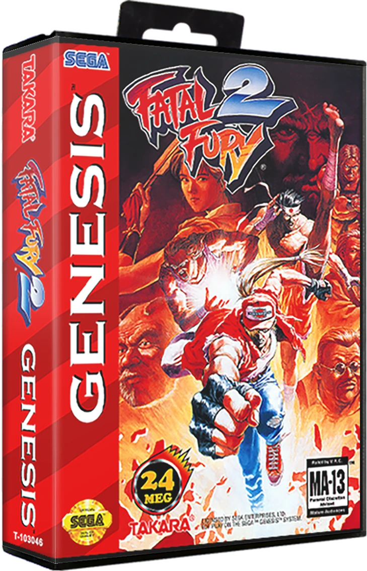 Fatal Fury 2 box art