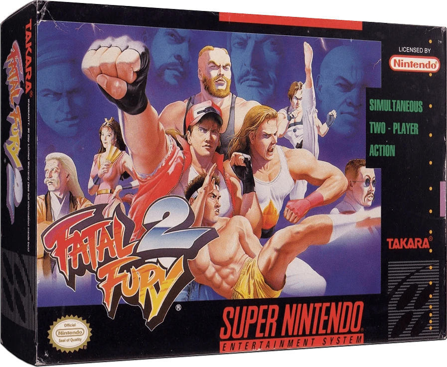 Fatal Fury 2 box art