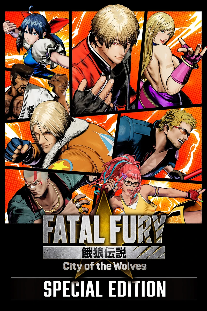 Fatal Fury: City Of The Wolves box art