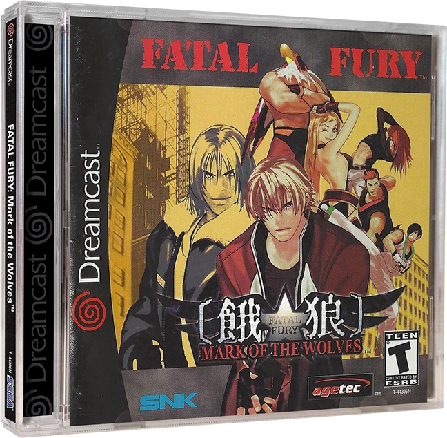 Fatal Fury Mark of the Wolves box art