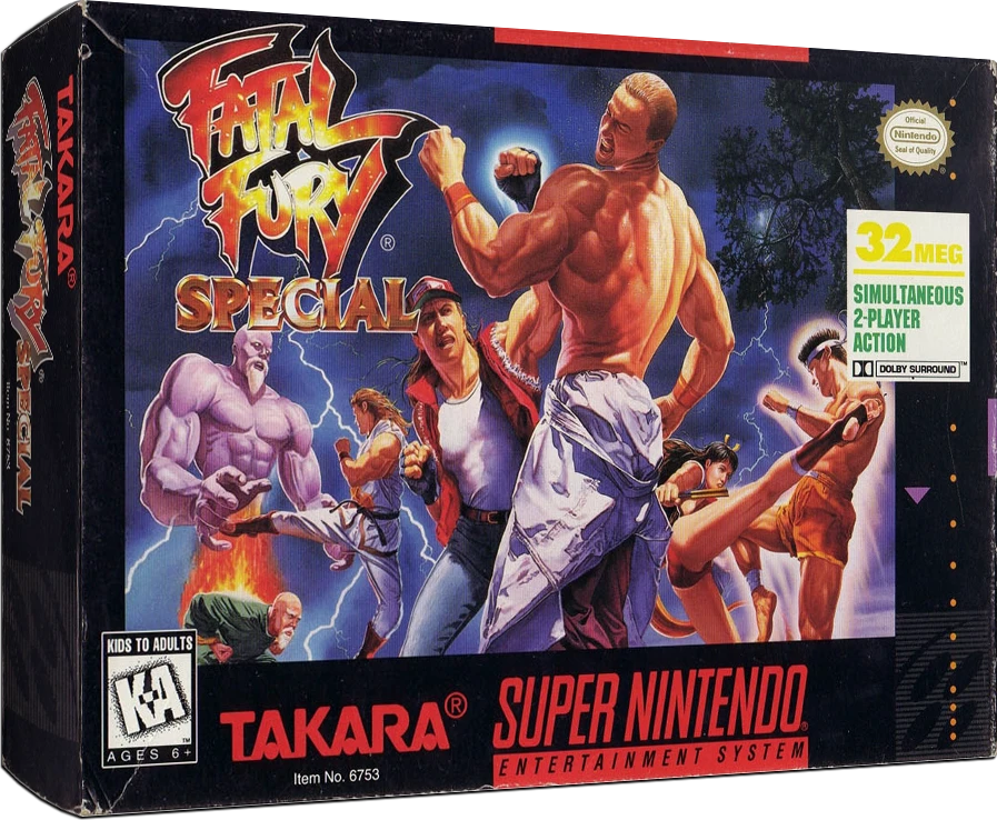 Fatal Fury Special box art